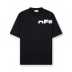 Tricou OFF WHITE, Off Split, Logo Print, Black - OMAA120S25JER00B1001