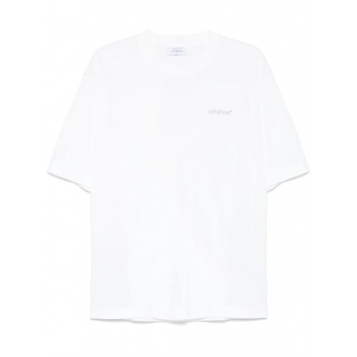 TRICOU OFF WHITE, Barber Arrow, Cotton, White TRICOU OFF WHITE, Barber Arrow, Cotton, White