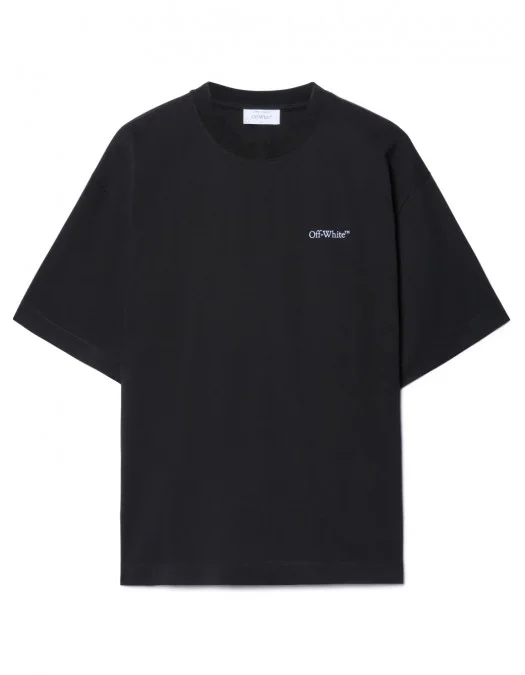 TRICOU OFF WHITE, Barber Arrow, Cotton, Black