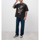 Tricou OFF WHITE, Martyrdom Printed, Men, Oversized, Dark Grey - OMAA120S25JER00H1361