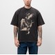 Tricou OFF WHITE, Martyrdom Printed, Men, Oversized, Dark Grey - OMAA120S25JER00H1361