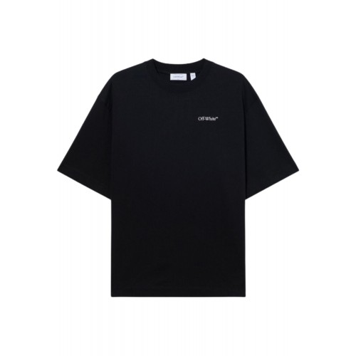 Tricou OFF WHITE, Half Arrow Skate T-shirt, Negru