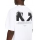 Tricou OFF WHITE, Half Arrow Skate T-shirt, Alb - OMAA120S26J008100