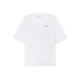Tricou OFF WHITE, Half Arrow Skate T-shirt, Alb - OMAA120S26J008100