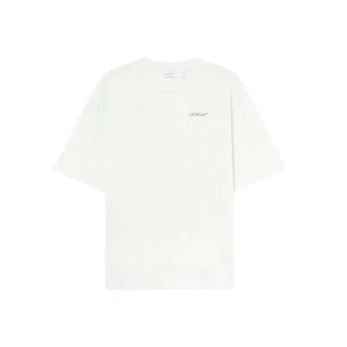 Tricou OFF WHITE, Half Arrow Skate T-shirt, Light Green
