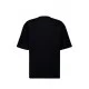 Tricou OFF WHITE, REVE CARAVAGGIO, Relaxed Fit, Negru - OMAA120S26J00C001