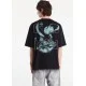 Tricou OFF WHITE, Moon Skate Graphic T-shirt, Negru - OMAA120S26J00E001
