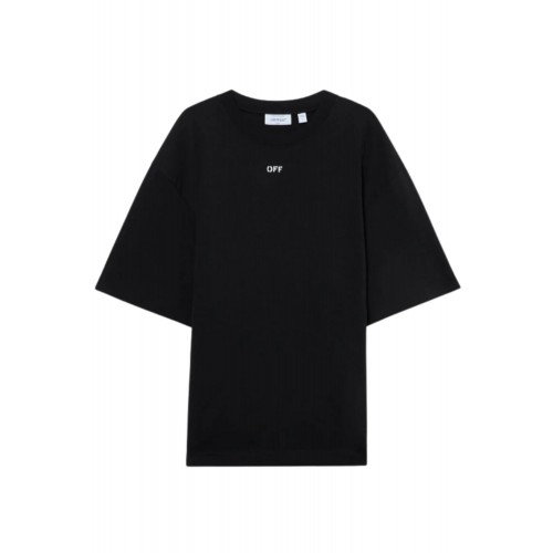 Tricou OFF WHITE, 3D Spray Arrow Skate T-shirt, Negru