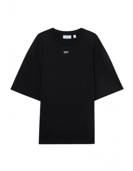 Tricou OFF WHITE, 3D Spray Arrow Skate T-shirt, Negru - OMAA120S26J00I001