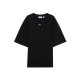 Tricou OFF WHITE, 3D Spray Arrow Skate T-shirt, Negru - OMAA120S26J00I001
