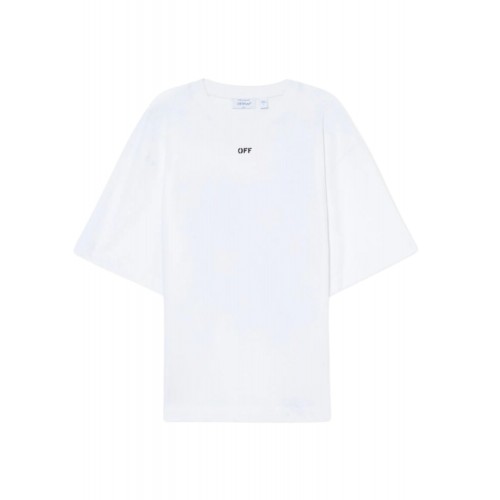 Tricou OFF WHITE, 3D Spray Arrow Skate T-shirt, Alb