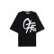 Tricou OFF WHITE, Spray Logo Skate T-shirt
