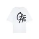 Tricou OFF WHITE, Spray Logo Skate T-shirt,Alb - OMAA120S26J00L100