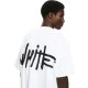Tricou OFF WHITE, Spray Logo Skate T-shirt,Alb - OMAA120S26J00L100
