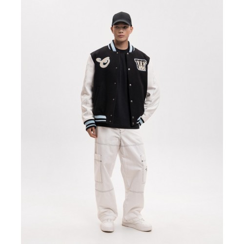 Tricou OFF WHITE, White logo attached, Negru