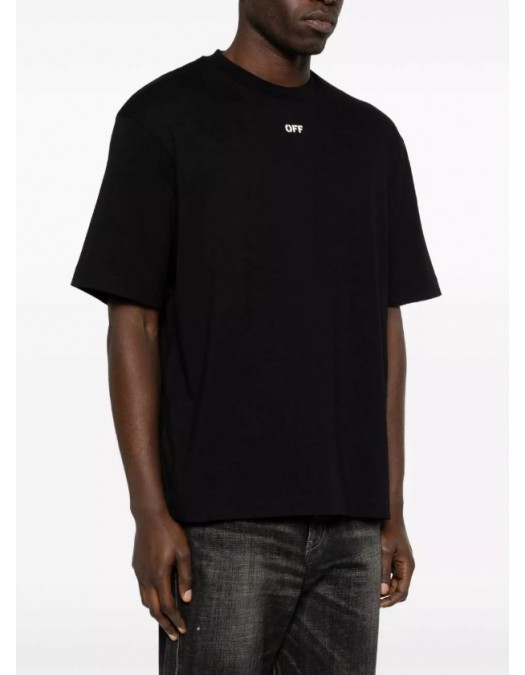 Tricou OFF WHITE, STAMP SKATE SS TEE, Negru - OMAA120S26J00Y001