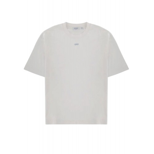 Tricou OFF WHITE, STAMP SKATE SS TEE, Alb