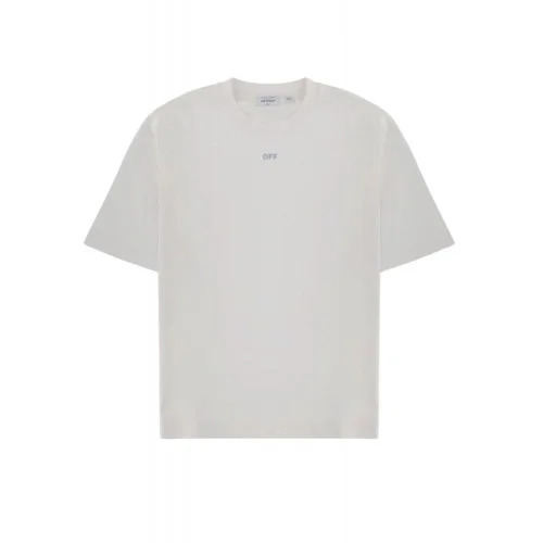 Tricou OFF WHITE, STAMP SKATE SS TEE, Alb