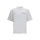 Tricou OFF WHITE, script skate T-shirt, Alb - OMAA120S26J01D100