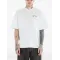 Tricou OFF WHITE, script skate T-shirt, Alb