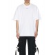 Tricou OFF WHITE, Full White, Logo Insert - OMAA161C99JER0010110