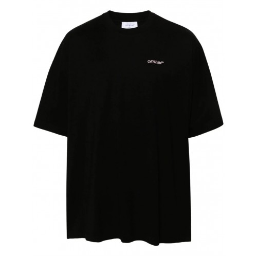 Tricou OFF WHITE, Graffiti White Print, Black, Oversized Tricou OFF WHITE, Graffiti White Print, Black, Oversized