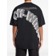 Tricou OFF WHITE, 3D Logo Print, Black - OMAA161F24JER0051001