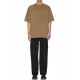 Tricou OFF WHITE, Graphic Print, Brown - OMAA161S24JER0082877