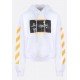 Hanorac Off White, CARAVAGGIO PAINTING OVERSIZED - OMBB037F21FLE0110184