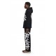 Hanorac OFF WHITE, Spray Logo Loose Hoodie, Negru - OMBB12MS26F007001