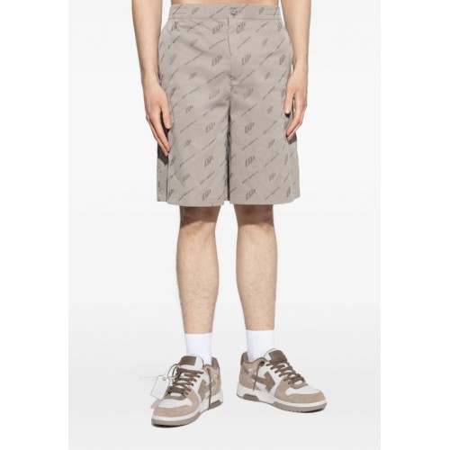 Pantaloni scurti OFF WHITE, Stone Jacquard Bowling Shorts
