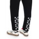 Pantaloni OFF WHITE, Heraldic Arrow Cuffed Sweatpant, Negru - OMCH057S26F003001