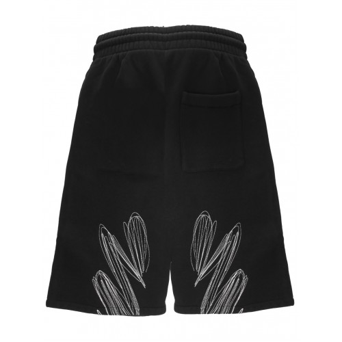 Pantaloni Scurti OFF WHITE, Black Shorts Pantaloni Scurti OFF WHITE, Black Shorts