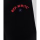 Pantaloni Scurti OFF WHITE, Red Logo Insert, Black - OMCI013S25FLE0011020