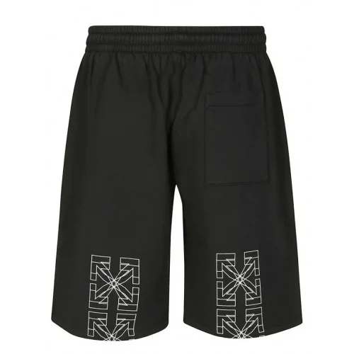 Bermude OFF WHITE, Logo Detailed Drawstring Shorts