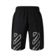Bermude OFF WHITE, drawstring printed shorts - OMCI013S26F007001
