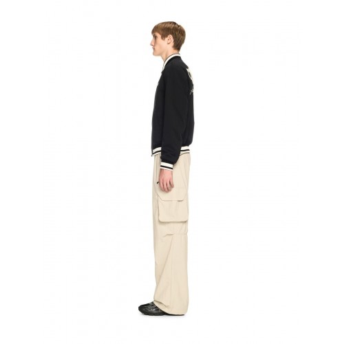 Jacheta OFF WHITE, SCRIPT COTGAB SOUVENIR VARSI, Negru