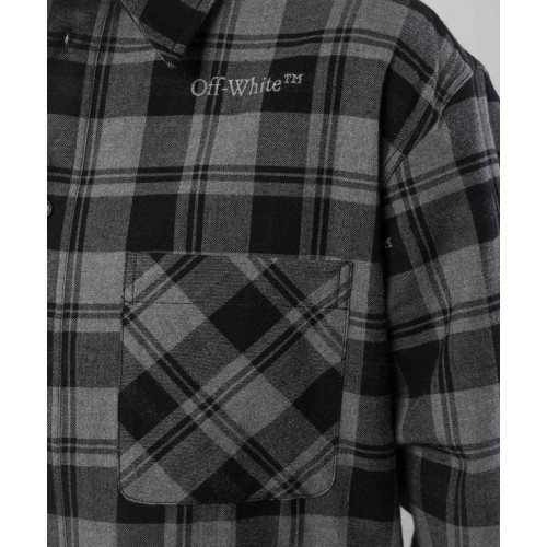 CAMASA OFF WHITE, Model Carouri, Grey CAMASA OFF WHITE, Model Carouri, Grey