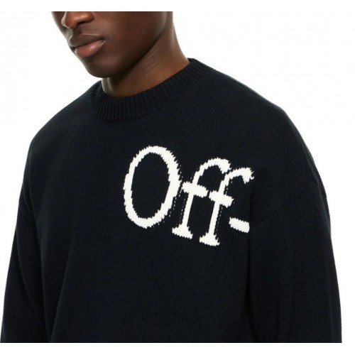 Pulover OFF WHITE, Bookish Shared Crewneck Sweater