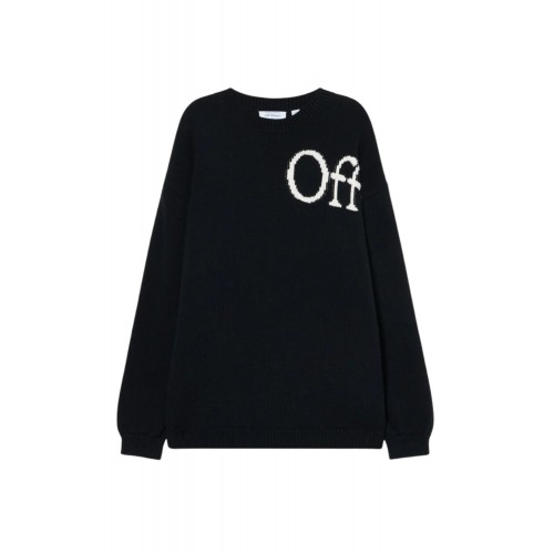 Pulover OFF WHITE, Bookish Shared Crewneck Sweater
