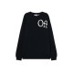 Pulover OFF WHITE, Bookish Shared Crewneck Sweater - OMHE20QS26K001001