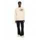 Pulover OFF WHITE, Bookish Shared Crewneck Sweater, Alb - OMHE20QS26K001110