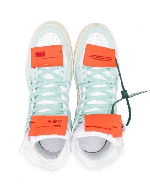Sneakers OFF WHITE, OFF COURT 3.0, Light blue - OMIA065C99LEA0030151