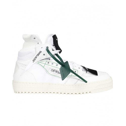 Sneakers OFF WHITE, OFF Court 3.0 White Tag Verde for Him Sneakers OFF WHITE, OFF Court 3.0 White Tag Verde for Him
