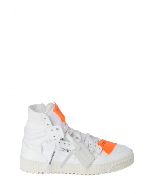 Sneakers OFF WHITE, Off Court 3.0 High Top White, Tag Alb - OMIA065C99LEA0050120 Sneakers OFF WHITE, Off Court 3.0 High Top White, Tag Alb - OMIA065C99LEA0050120