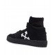 Sneakers OFF WHITE, OFF Court 3.0 ECO CANVAS BLACK - OMIA065F21FAB0011010