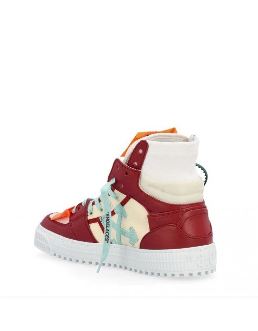 Sneakers OFF WHITE, OFF Court 3.0  Red - OMIA065F22LEA0010428
