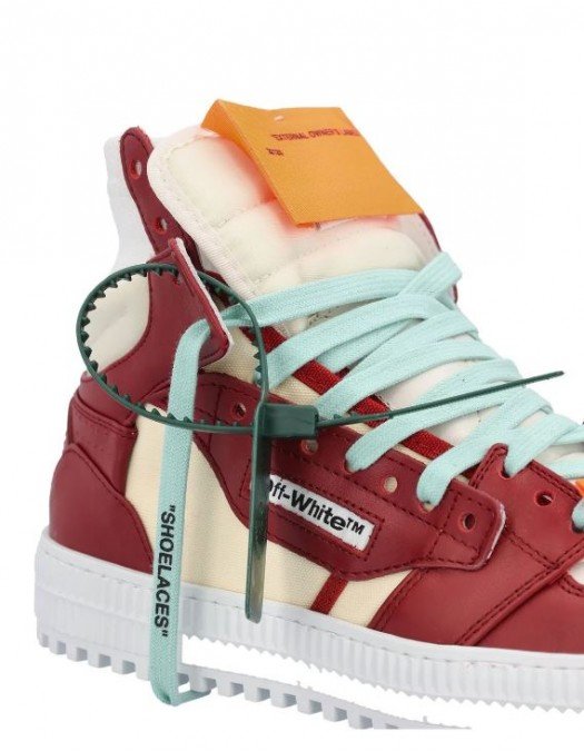 Sneakers OFF WHITE, OFF Court 3.0  Red - OMIA065F22LEA0010428