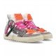 Sneakers OFF WHITE, OFF Court 3.0  Canvas High Top Grey - OMIA065F22LEA0020105