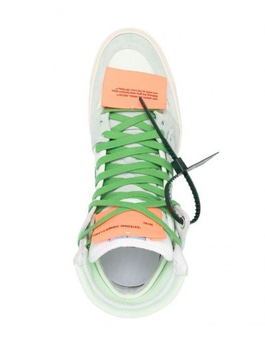 Sneakers OFF WHITE, OFF Court 3.0  High Top Light Mint - OMIA065F22LEA0025151